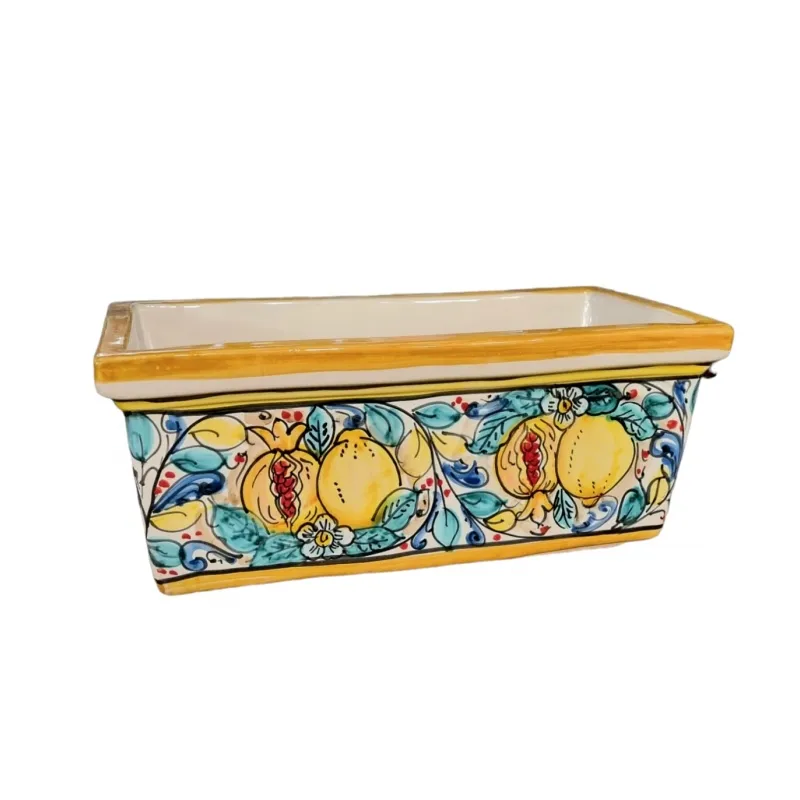Cassetta in Ceramica Frutta cm 33